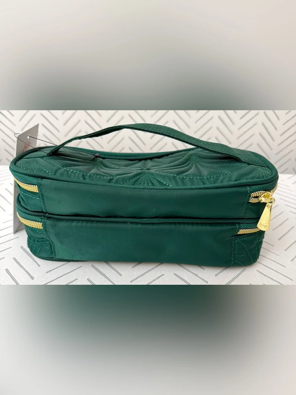 New Lug x Wicked Double Decker Cosmetic Case Friends for Good Green Elphaba